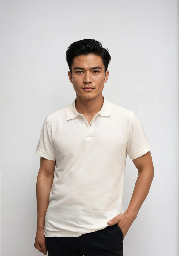 Polo Shirt - White (Basic Product)