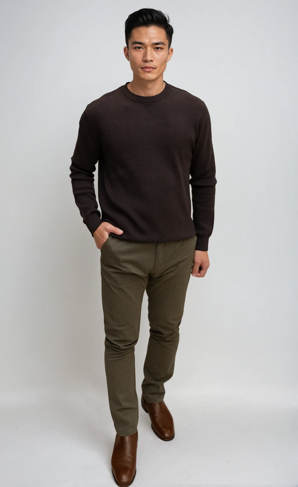 Chino Pants - Olive (Basic Product)